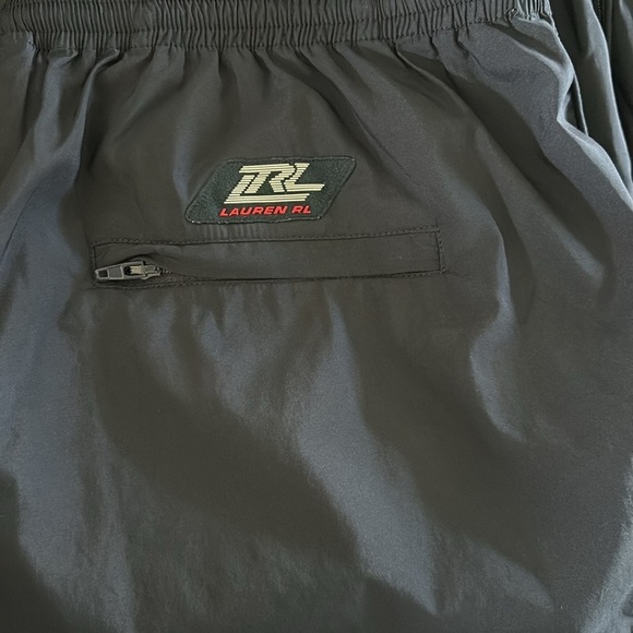 Lauren Ralph Lauren Pull On Black Joggers High Rise Size Large - Picture 5 of 6